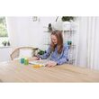 Adeziv colorat cu particule de sclipici UHU Glitter Glue, roșu, 90g 