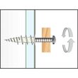Diblu nylon tip melc MEA, GKD, pentru gips-carton, 50buc
