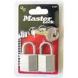 Lacăt din aluminiu solid MASTERLOCK 9130EURT, corp 30mm, clasă securitate 4/10, set 2 buc, cheie