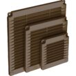 Grilă aerisire simplă KARRO, 300mmx300mm, Maro