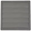 Grilă aerisire gravitațională KARRO,170mmx170mm,ø100, gri