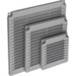 Grilă aerisire simplă KARRO, 250mmx250mm, Gri