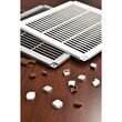 Grilă aerisire simplă KARRO, 250mmx250mm, Gri