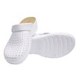 Sabot cu baretă Goldenfit, alb, 42