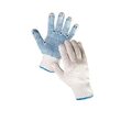 Mănuși tricot cu picou simplu (aplicații PVC pe o singură față) PloverLight HS-04-011