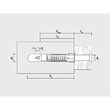 Diblu universal MEA, cu guler, MZK, 8x48mm, 90buc