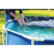 Bandă adezivă texturată profesională BISON Grizzly Tape, argintiu, 48mmx10m