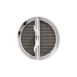 Grilă de aerisire rotundă cu plasă KARRO, reglabilă, diametru 75-125mm