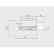 Diblu standard MEA, F, 8mm, 100buc