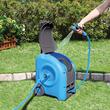 Cărucior compact pentru furtun cu duză și conector Deluxe, AquaCraft 