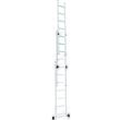 Scara extensibilă DLE307, 3x7 trepte, 4,2m