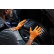 Mănuși nitril GOGRIP orange, S, 50 buc