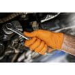 Mănuși nitril GOGRIP orange, S, 50 buc