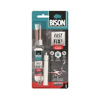 Adeziv de reparații bicomponent rapid și puternic BISON Fast FixLiquid Plastic, 10g