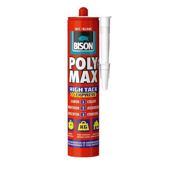 Adeziv și etanșeizant MS Polimer BISON Poly Max High Tack Express, 425g