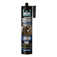 Adeziv MS polimer superior BISON Grizzly Montage Extreme, alb, 435g