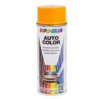 Vopsea spray retuș auto nemetalizată DUPLI-COLOR DaciaLogan, galben sport, 350ml
