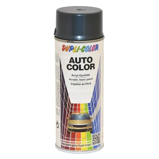 Vopsea spray retuș auto metalizată DUPLI-COLOR Skoda, gri graphite 9901, 400ml