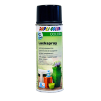 Vopsea spray decorativă DUPLI-COLORLackspray, sintetică, negru, 200ml