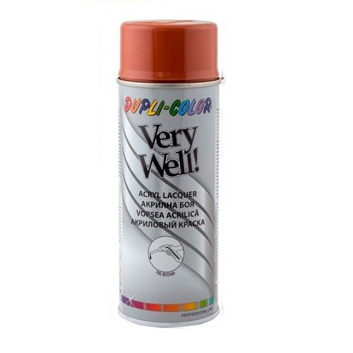 Vopsea spray decorativă DUPLI-COLOR Very Well, RAL 8004 maro cupru, 400ml