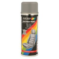 Vopsea pentru piele MOTIPLeather Paint, gri, 200ml