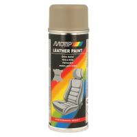 Vopsea pentru piele MOTIPLeather Paint, bej-maro, 200ml