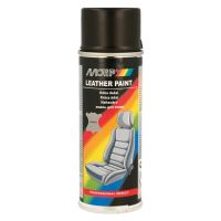 Vopsea pentru piele MOTIPLeather Paint, negru, 200ml