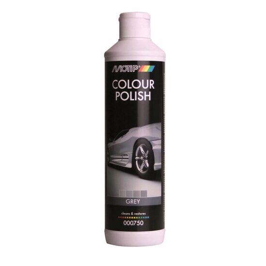 Polish color pentru suprafețe vopsite MOTIP Colour Polish, 500ml, gri