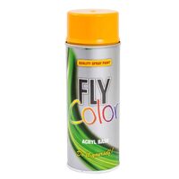 Vopsea spray decorativă FLY COLOR, RAL 1007 galben, 400ml