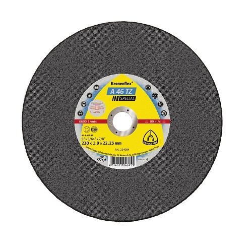 Disc de tăiere KLINGSPOR A 46 TZ Special, plat, pentru inox, oțel, 180mmx1,6mm