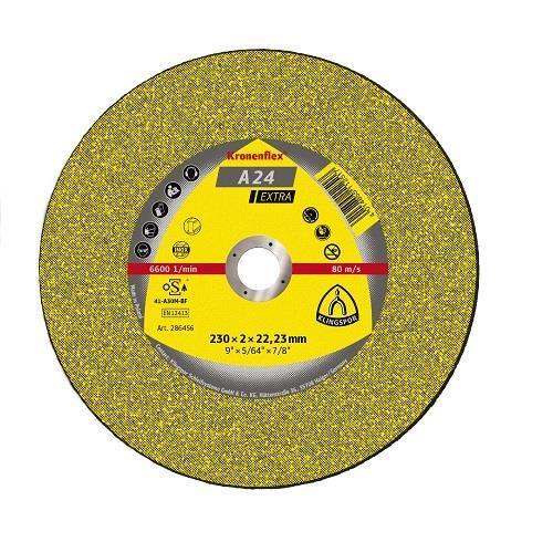 Disc de tăiere KLINGSPOR A 24 Extra, plat, universal, pentru metal, 180mmx3mm