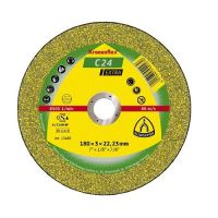 Disc de tăiere KLINGSPOR C 24 Extra, plat, pentru piatră-beton, 115mmx2,5mm
