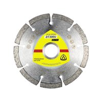Disc de tăiere diamantat KLINGSPOR DT 300 U Extra, pentru materiale de construcții, 115mmx1,6mm