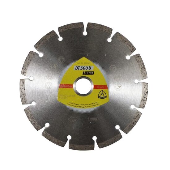 Disc de tăiere diamantat KLINGSPOR DT 300 U Extra, pentru materiale de construcții, 180mmx2mm
