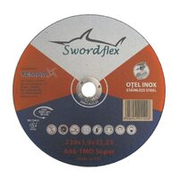 Disc de tăiere SWORDFLEX A 46 TMD SUPER, plat, pentru oțel, inox, 230mmx1,9mm