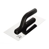 Gletieră din inox cu mâner din plastic, 270mmx128mm