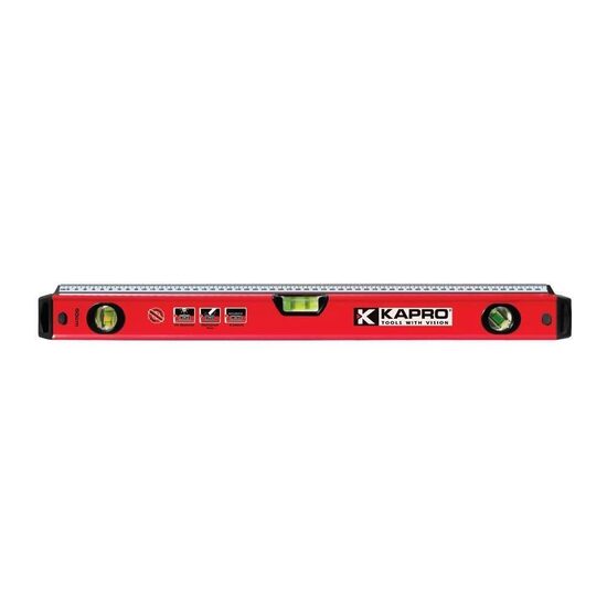 Nivelă cu riglă KAPRO, 770, 3 bule, 80cm