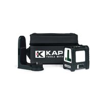 Nivelă cu laser verde KAPRO, 870G, 2 raze, rezistentă la apă IP65