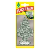 Odorizant auto WUNDER-BAUM Eucaliptus, brăduț, parfum de eucalipt