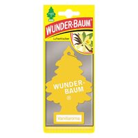 Odorizant auto WUNDER-BAUM Vanillaroma, brăduț, parfum de vanilie