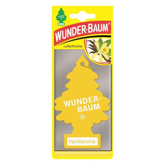 Odorizant auto WUNDER-BAUM Vanillaroma, brăduț, parfum de vanilie