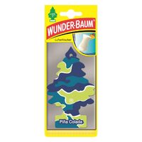Odorizant auto WUNDER-BAUM Pina Colada, brăduț, parfum de fructe tropicale