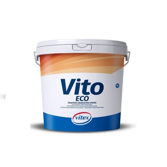 Vopsea super-lavabila premium ecologica mata, VITEX VITO ECO, alba, 15 L