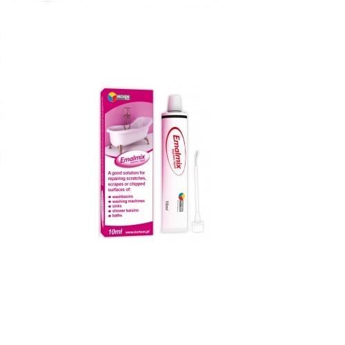 Soluție pentru repararea suprafețelor emailate INCHEM Emalmix, alb, 10ml