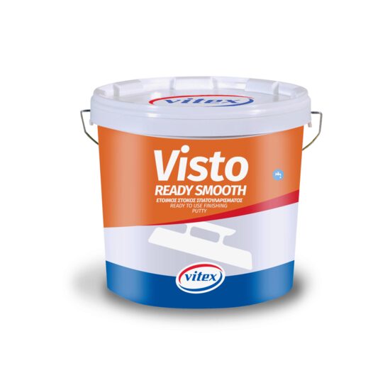 Glet profesional de finisaj gata preparat VITEX Visto Ready Smooth, finisaj perfect, alb, 5kg