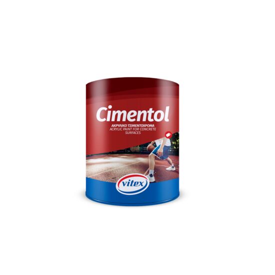 Vopsea acrilică pe bază de solvent pentru beton VITEX Cimentol, 881 gri deschis, 750ml