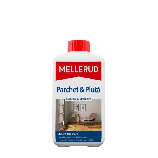 Soluție pentru curățarea parchetului MELLERUD, 1L