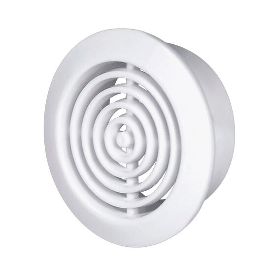 Grilă de aerisire rotundă KARRO, diametru 45/52, set 4 buc