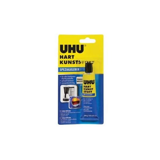 Adeziv pentru PVC dur UHU Hart Kunstoff, 30g