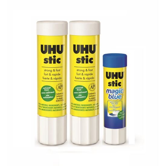 UHU Stic 2x21g+UHU Magic 8,2g bl.